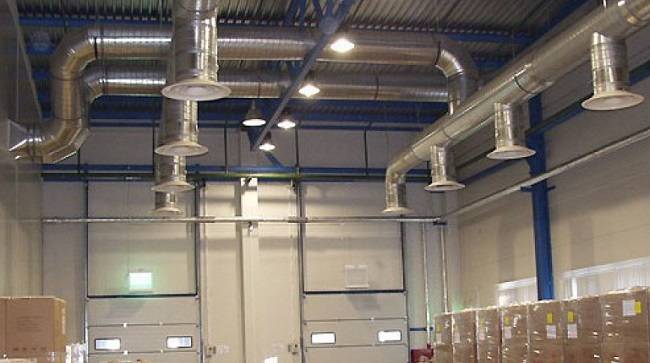 Вентиляция склада и складских помещений: нормы, требования, необходимое оборудование