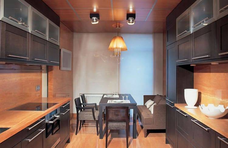 Дизайн кухни 9 кв м