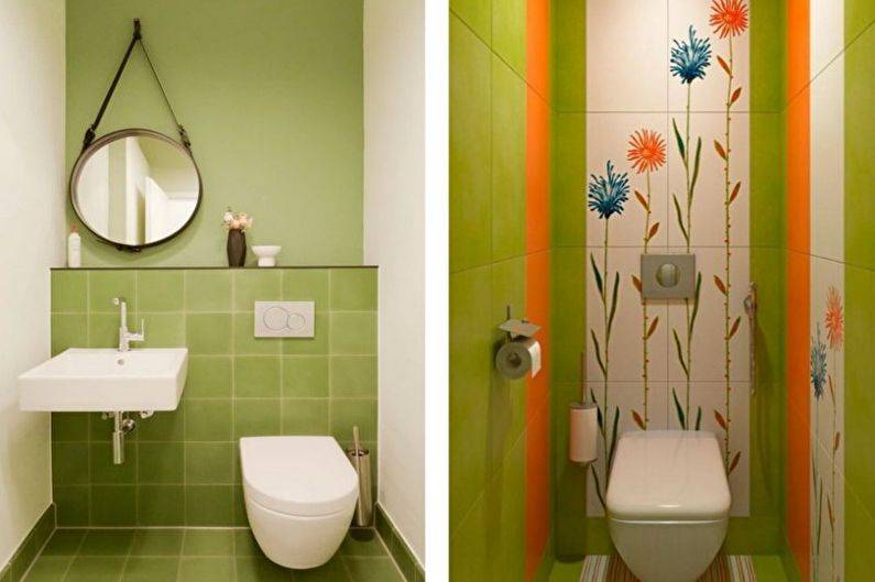 Дизайн туалета: фото оформления комнаты с оригинальными решениями