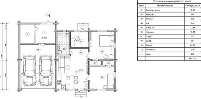 Проекты одноэтажных домов до 100 кв.м: особенности компактного строительства