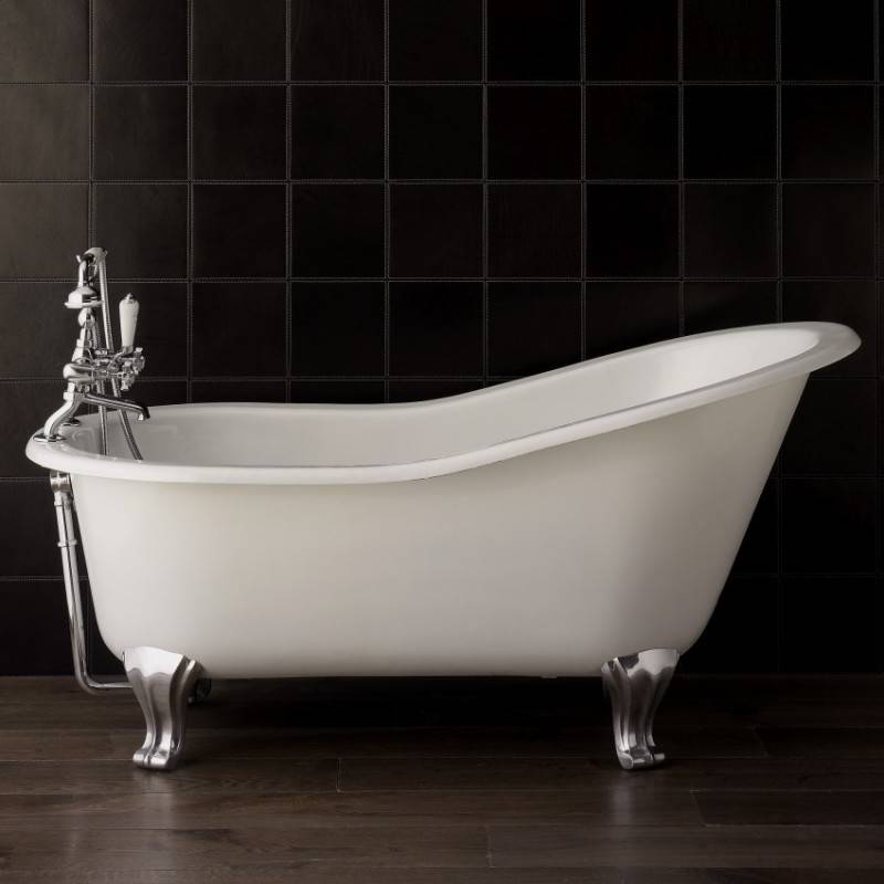 Стандартные размеры ванн: стандартные габариты сантехники из акрила и чугуна