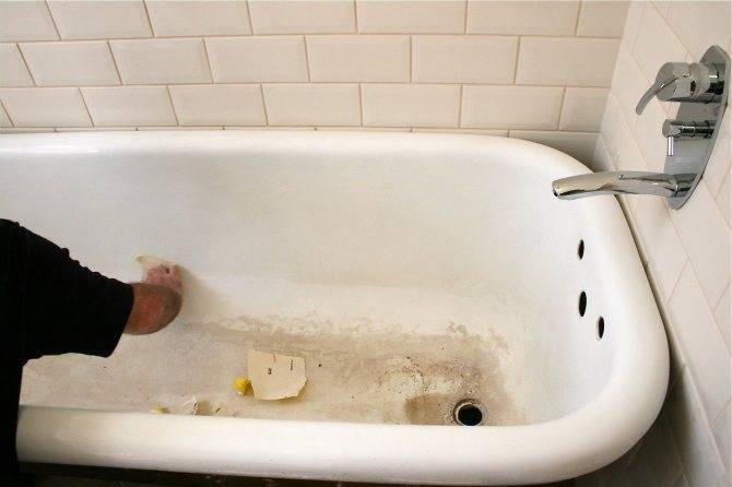 Восстановление ванны жидким акрилом: ремонт эмалевого покрытия своими руками
